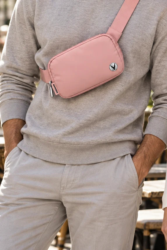 MARKHOR belt bag worn crossbody